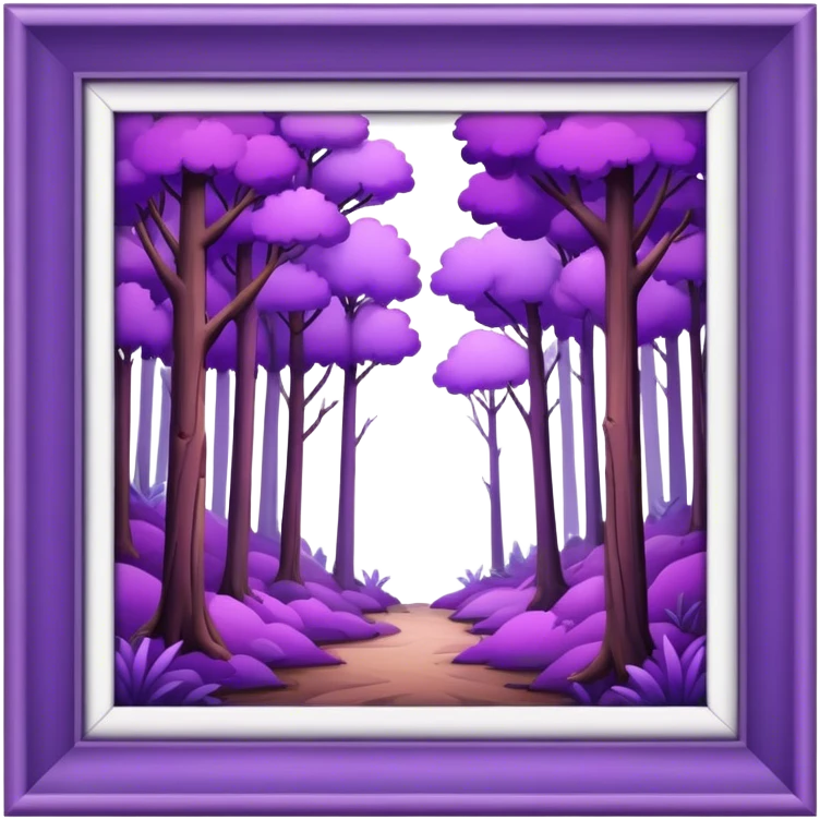 Purple woods emoji