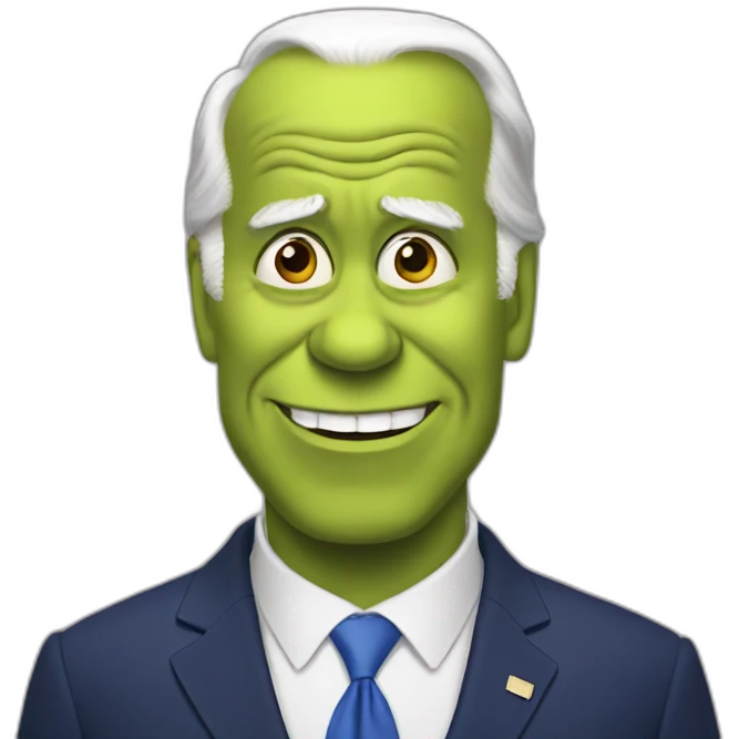 joe biden shrek emoji