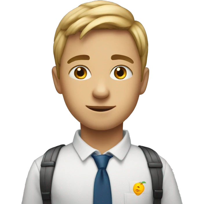 student in primary school named Philip emoji