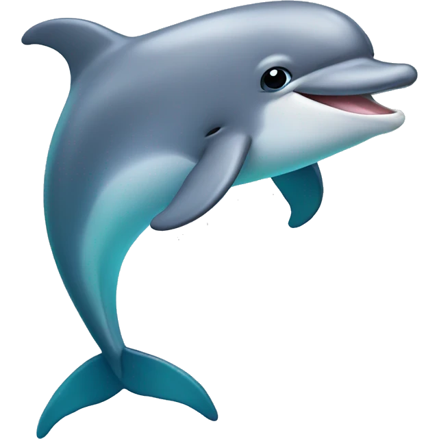 cute dolphin  emoji