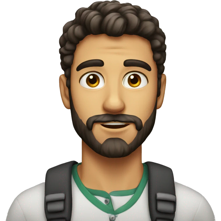 22 year old Italian man beard  emoji