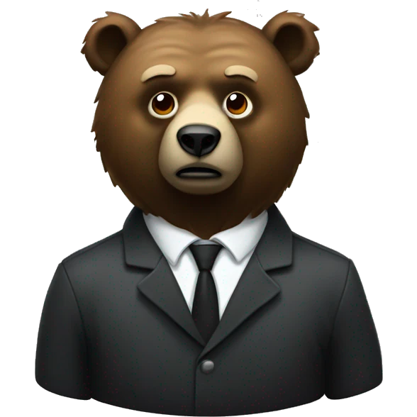 Russia mafia bear emoji