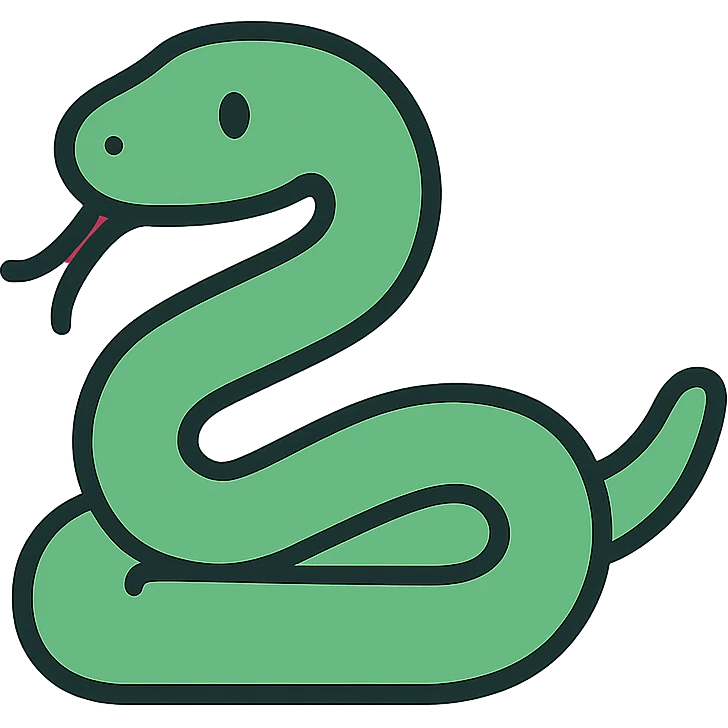 a snake icon emoji