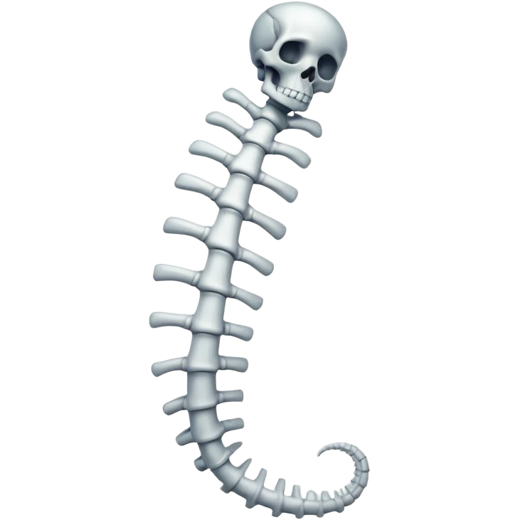 colonna vertebrale  emoji