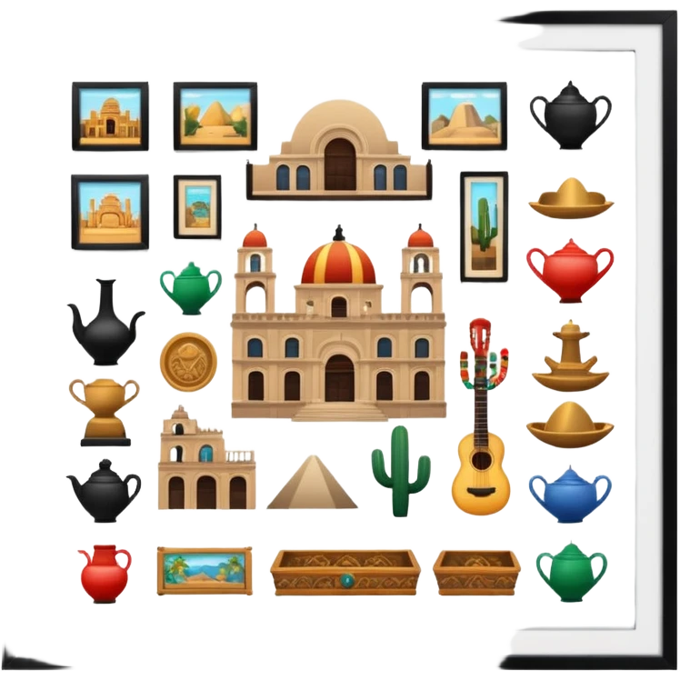 Day o the death, missing people, hereditary movie, museum,tacos,culture,museum in mexico emoji