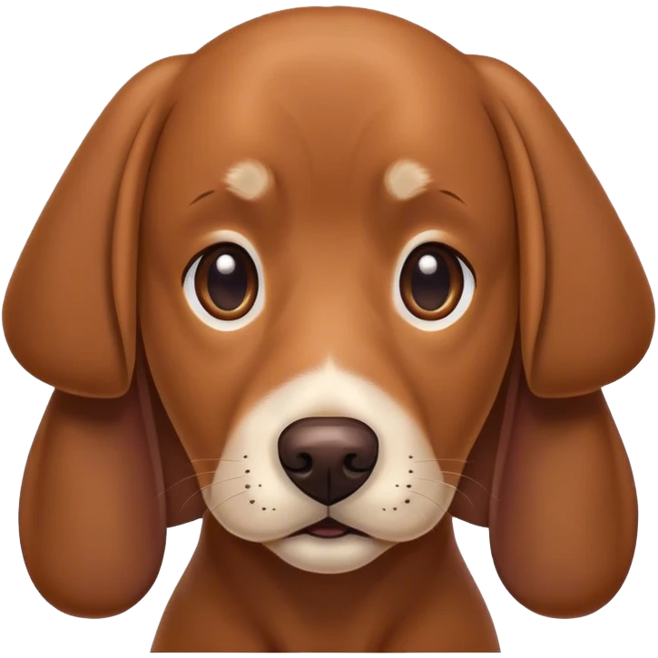A dog emoji