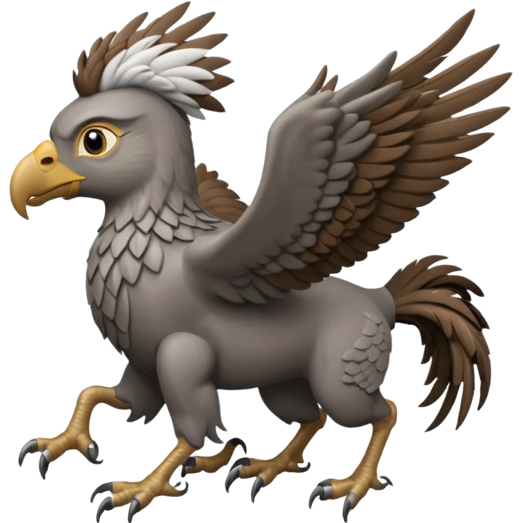 harry potter riding buckbeak emoji