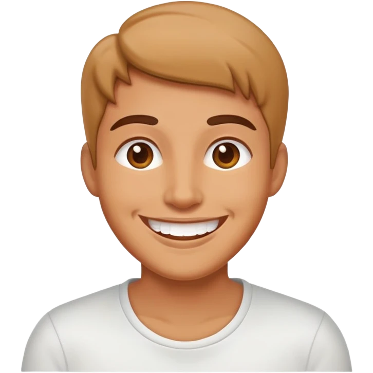 happy mood face with a big smile emoji