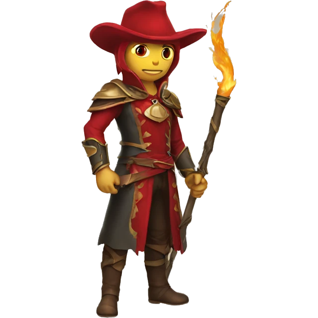 Magia roja  emoji