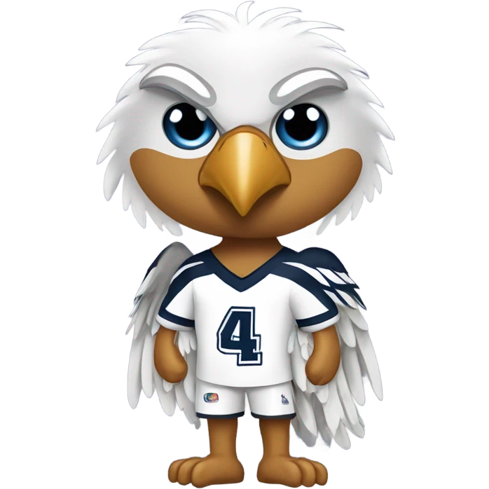 Sad eagles fan emoji