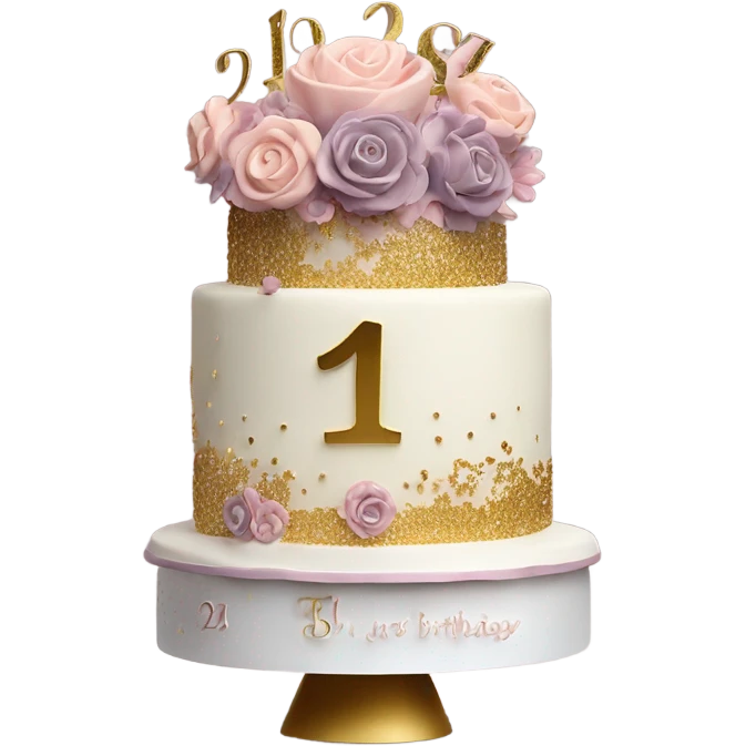 21st birthday cake emoji