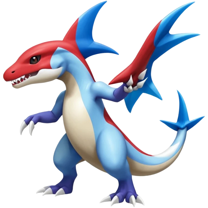 Shiny Koraidon-Latios-Marowak-Fakémon-hybrid-creature (full body)  emoji