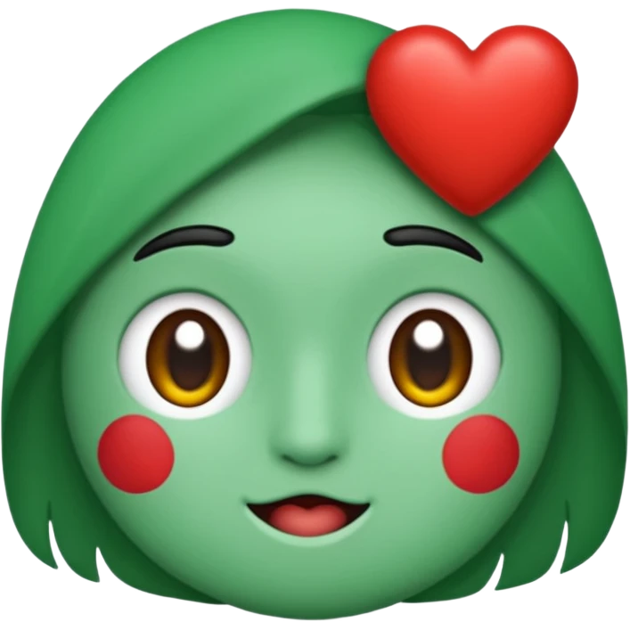 ♥️🤍💚 emoji
