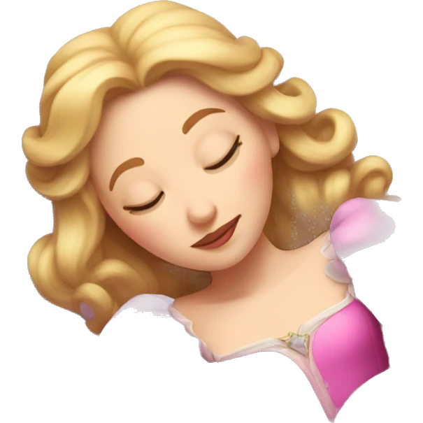 sleeping beauty  emoji