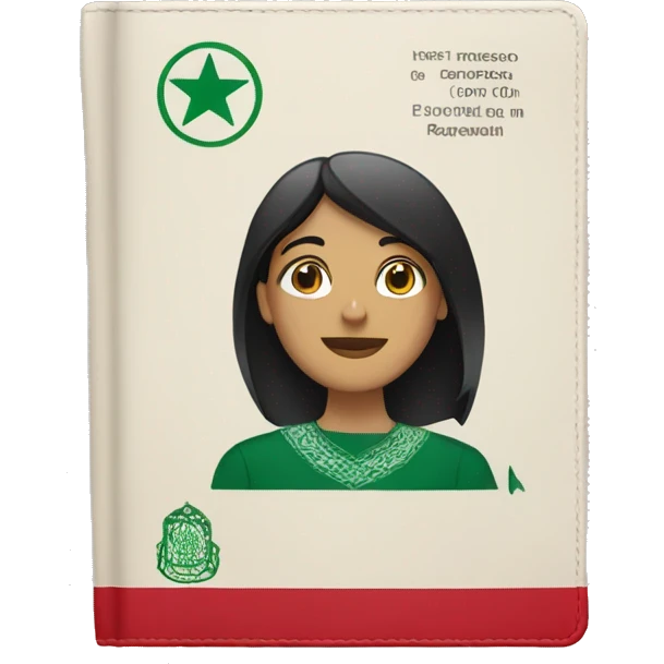 Morocco passport emoji
