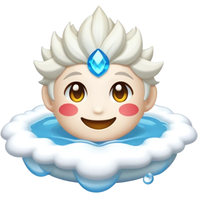 Paimon from Genshin Impact, emoji style emoji