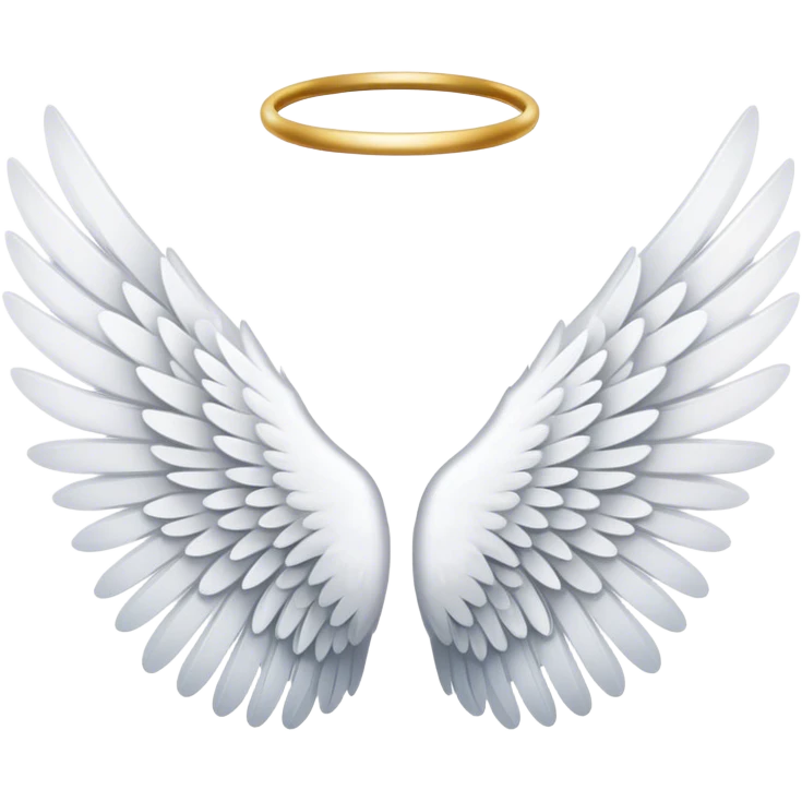 Angel wings emoji
