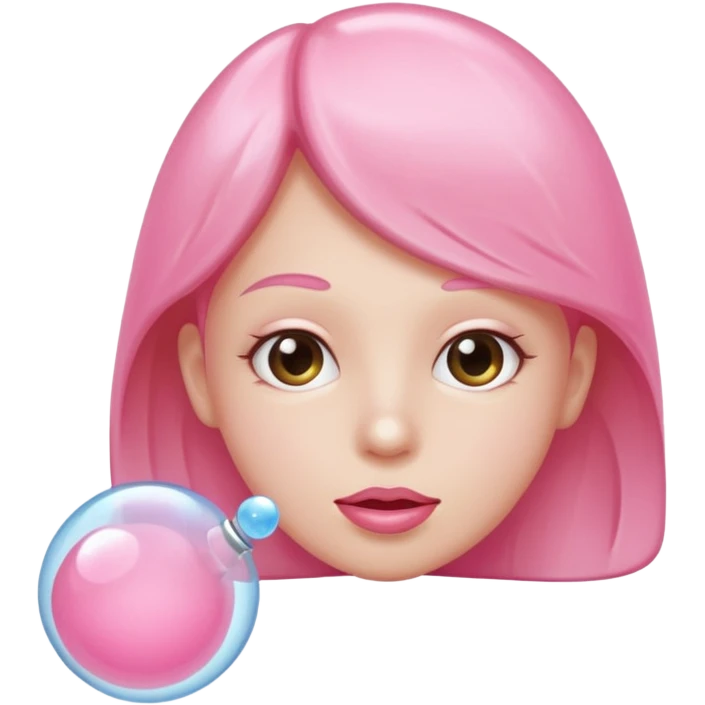 person gum bubble emoji