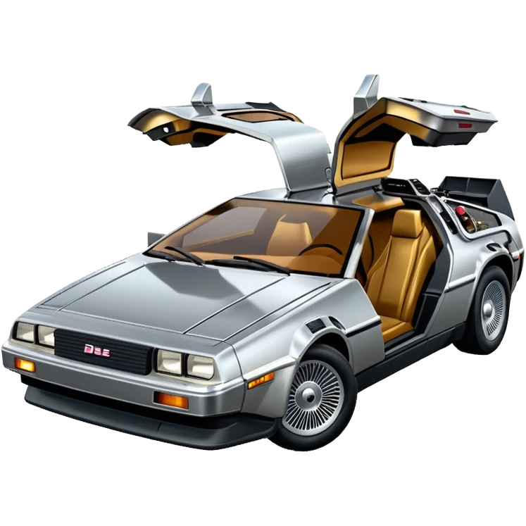 DeLorean DMC-12 emoji