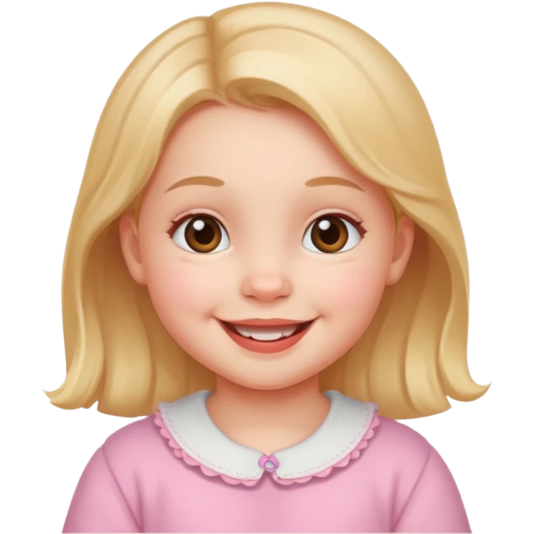 Baby girl emoji
