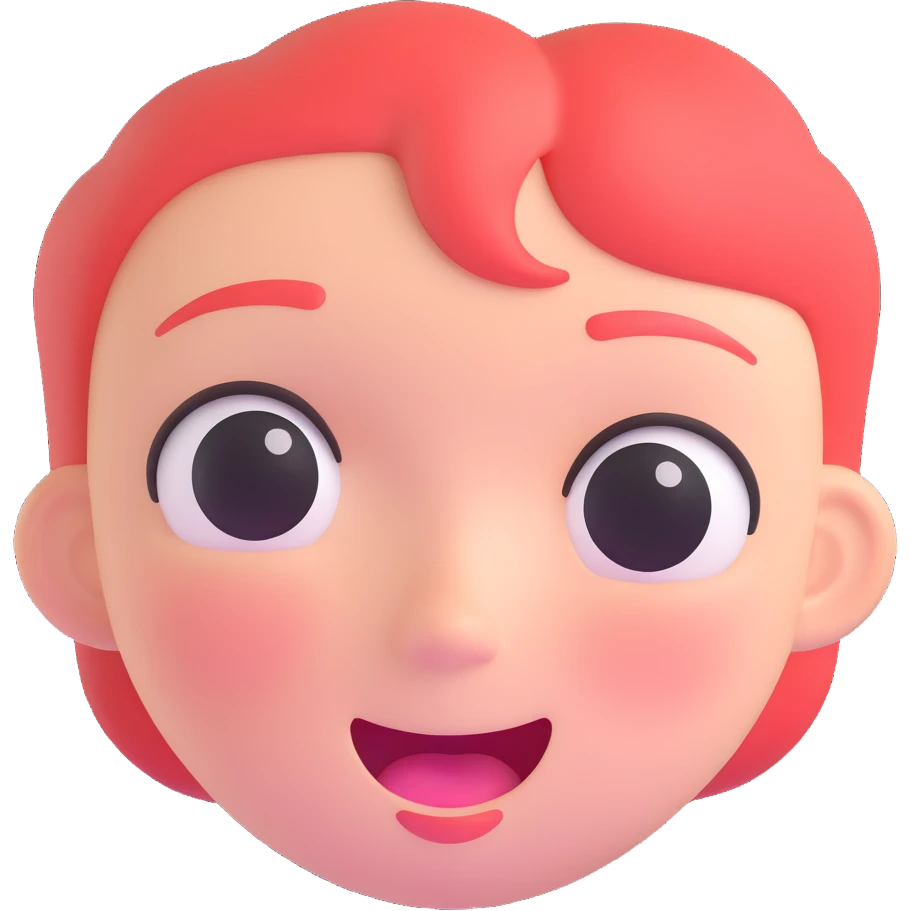 blushing face emoji