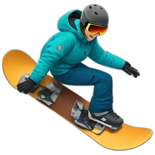 Snowboard emoji
