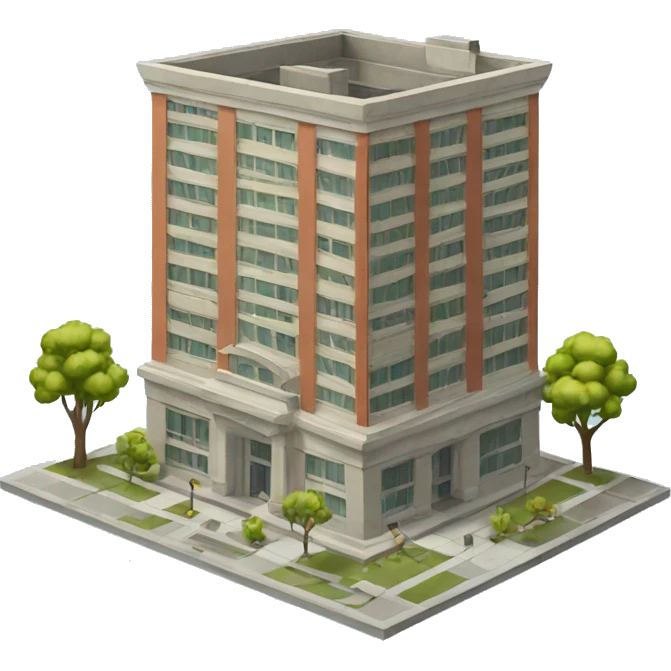 City Officials Building, Built in 1955 emoji