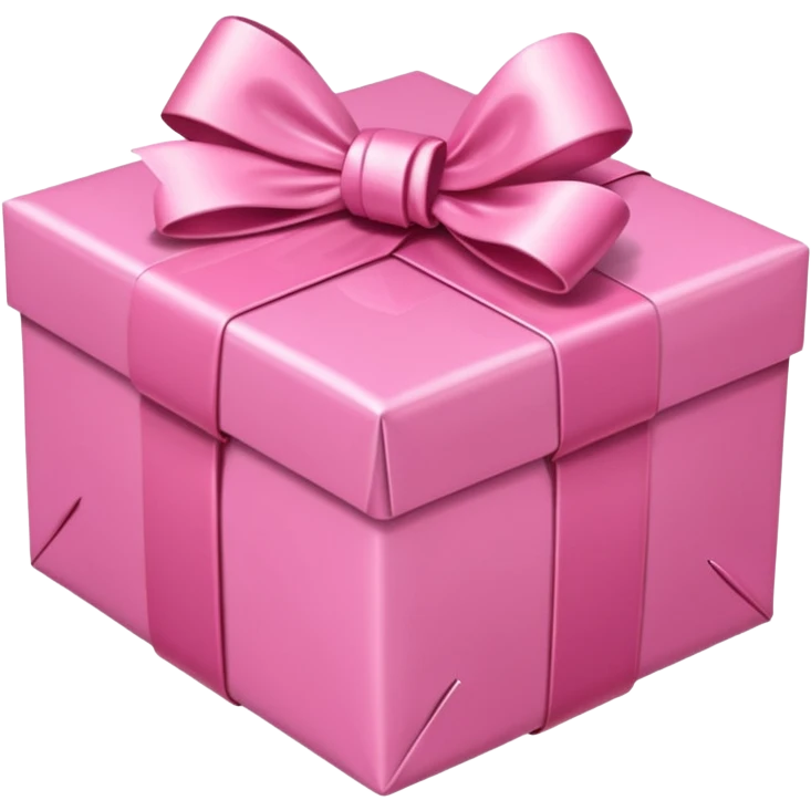 pink gift wrap emoji