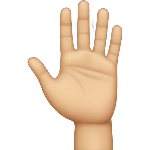 Loser hand emoji