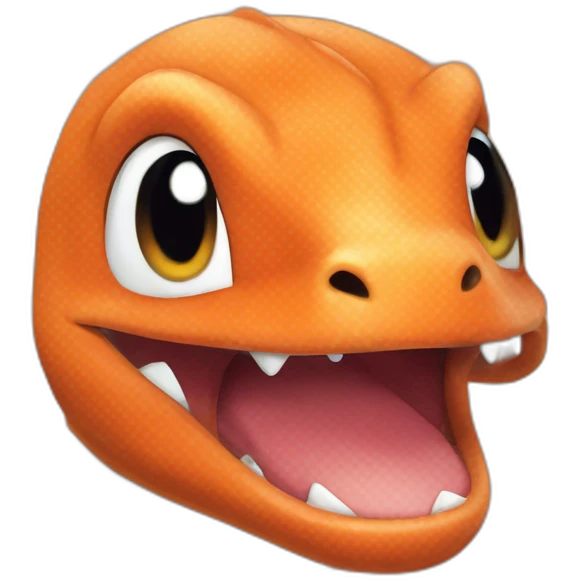 Charmander’s face emoji