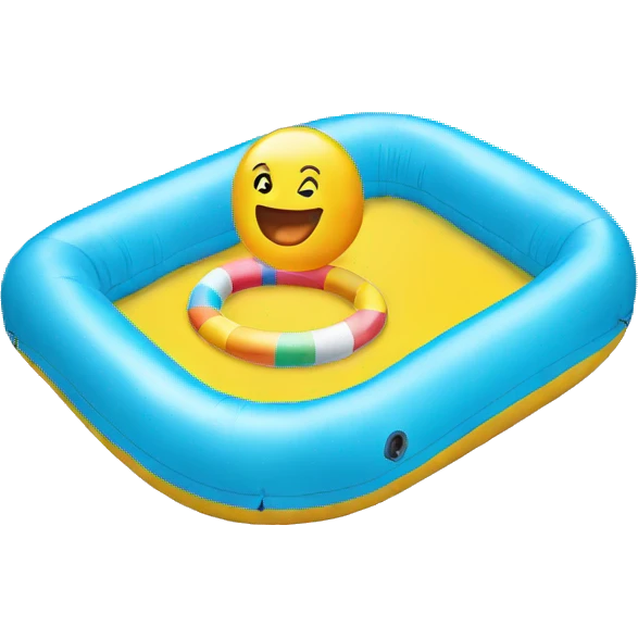 inflatable pool emoji