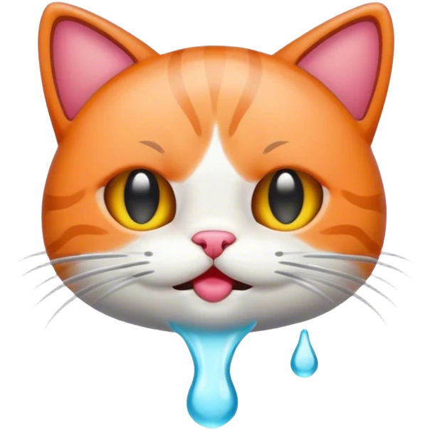 Cat pee emoji