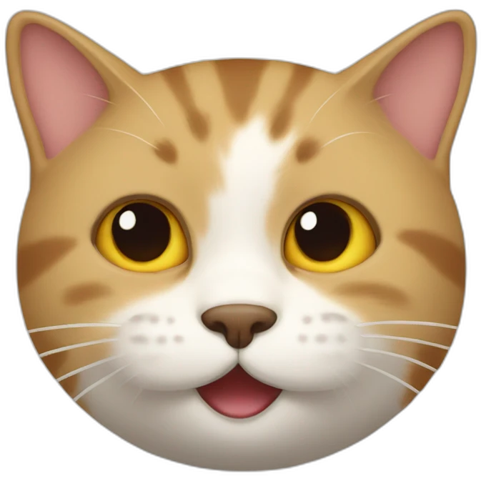 Gato cagando emoji