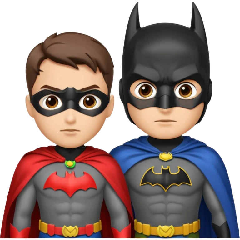 Batman and robin emoji