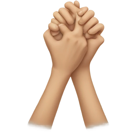 hand in hand emoji