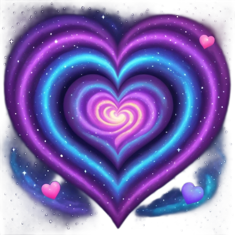 galaxy heart emoji