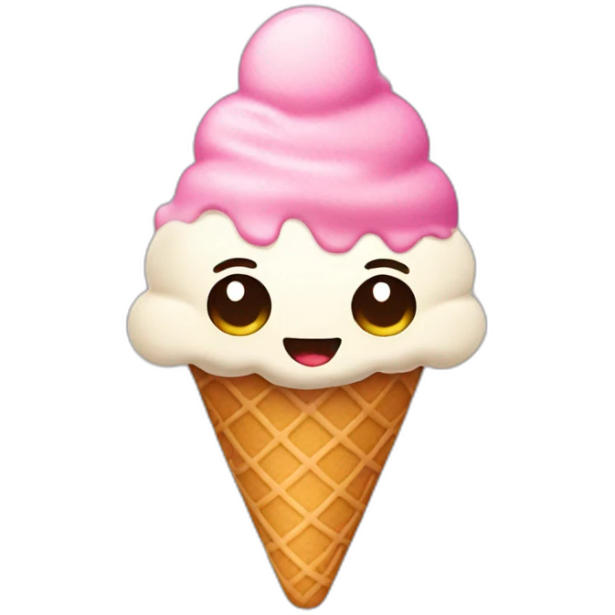 Ice cream in underwear emoji