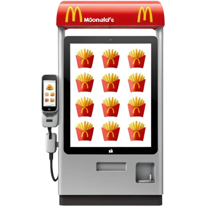 mcdonald's kiosk emoji