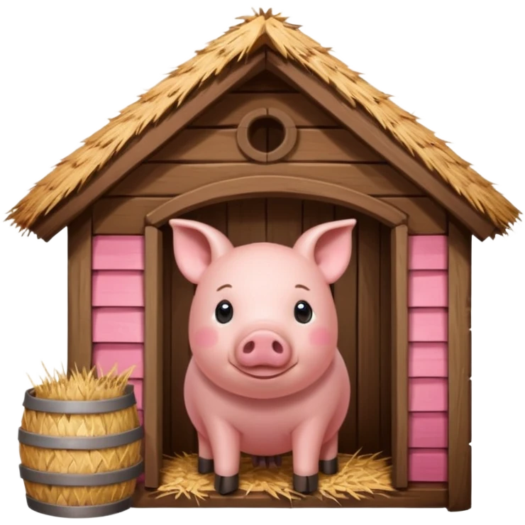 pig hut emoji