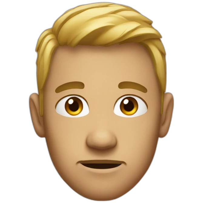 insecure looking face emoji