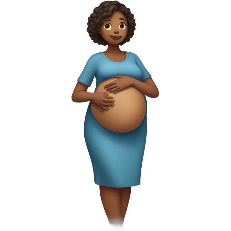 Pregnant woman  emoji