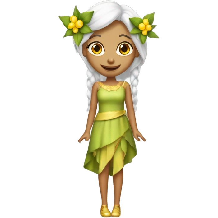 una donna elfo login emoji