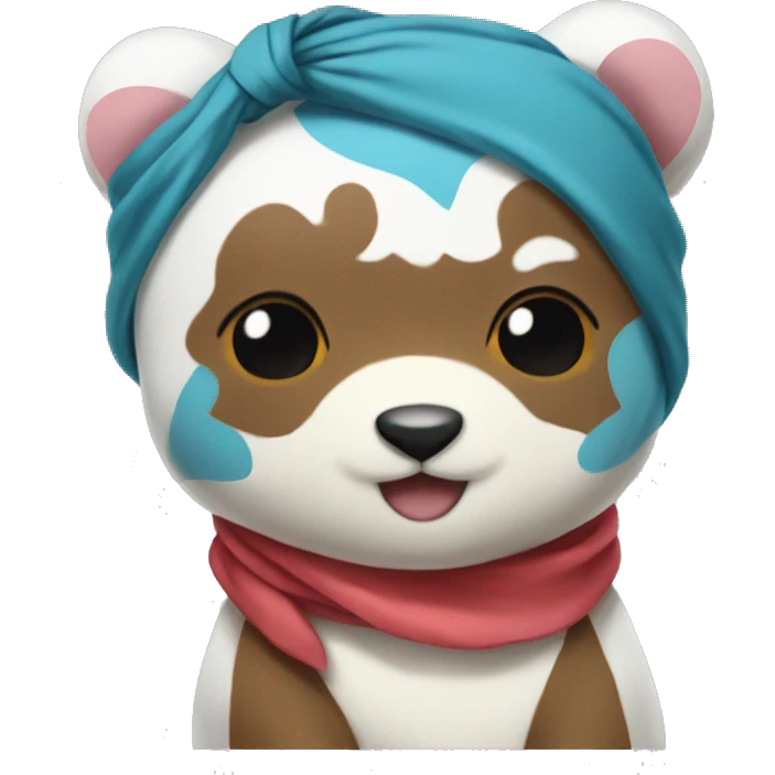 oshawott combined with a heart and a bandana emoji