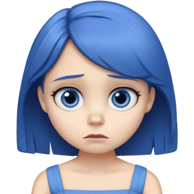 Sadness from the Inside Out movie emoji