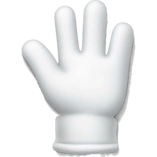 white gloved hand holding the word "this" emoji