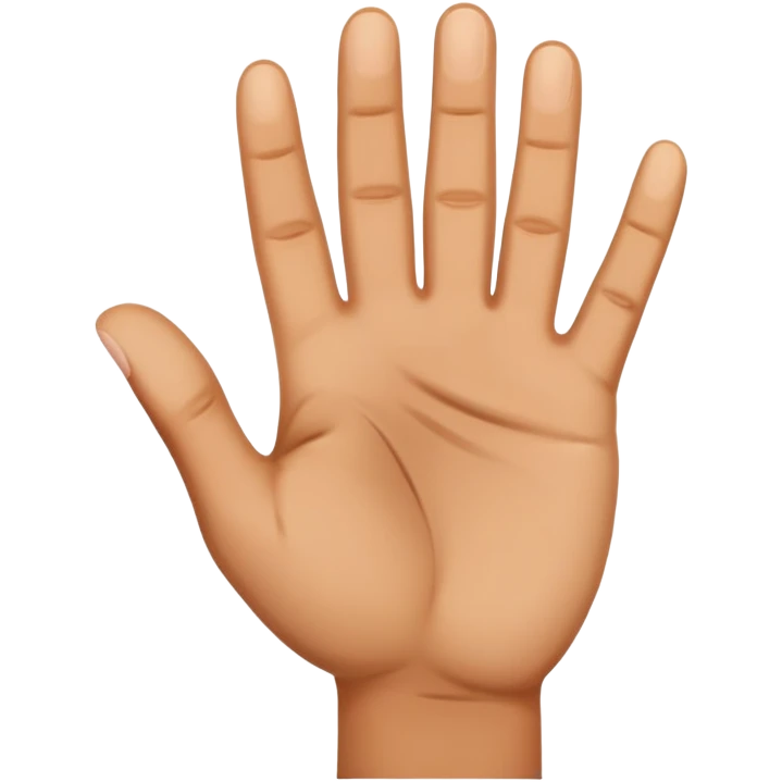 hi hand emoji