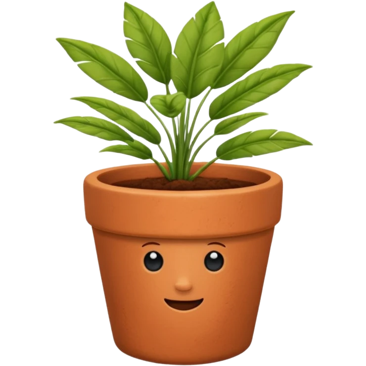 Plant pot emoji