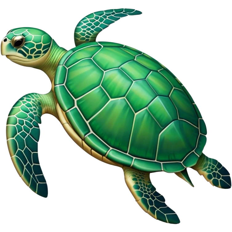 Aesthetic outline of a turtle  emoji