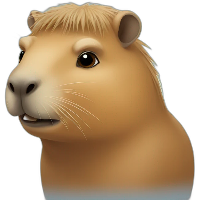 Capybara emoji