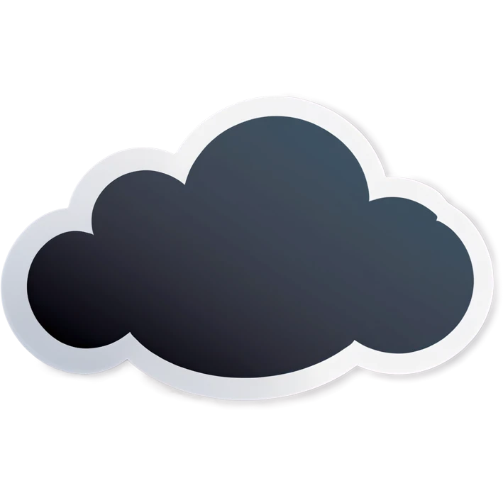 Cloud emoji